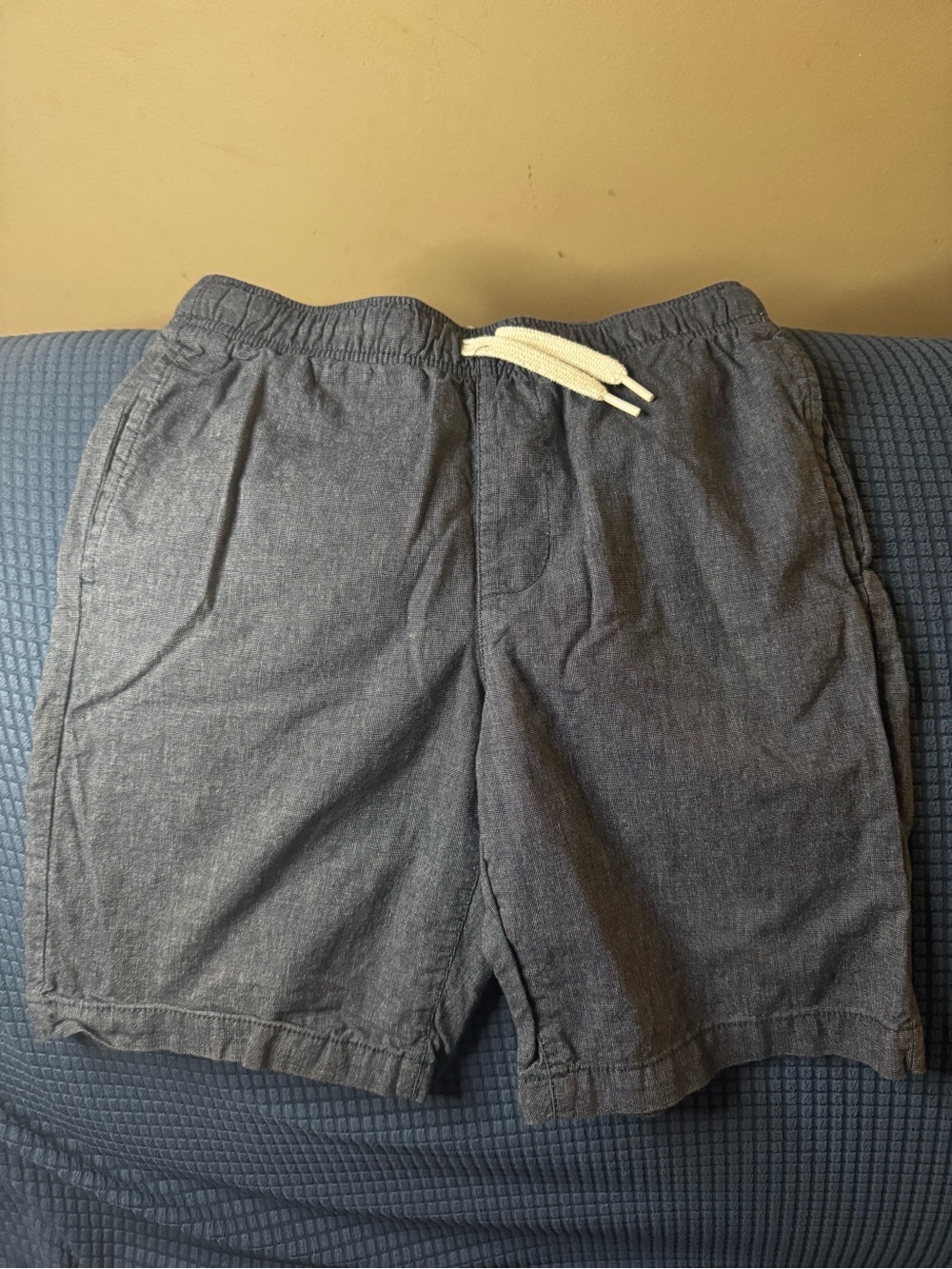 Old Navy Boys Linen-Blend Pull-On Shorts